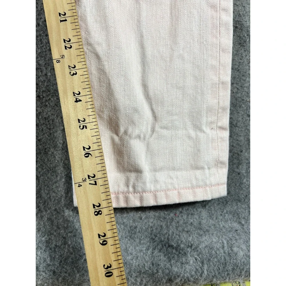 Schaeffers Garment Hotel Selvedge Jeans Mens 29 Pink USA Straight Leg Hollywood